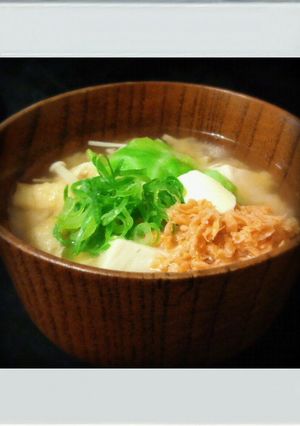 ■糖質制限■秋鮭バター味噌汁☆簡単石狩鍋-レシピのメイン写真