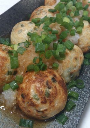 卵無しなのにモチッ★ニラたこ焼き-レシピのメイン写真