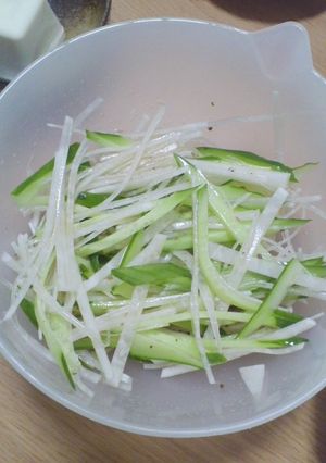 簡単☆きゅうりと大根のサラダ-レシピのメイン写真