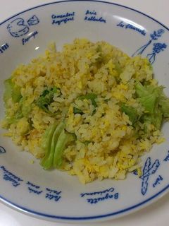 簡単! レタスチャーハン-レシピのメイン写真