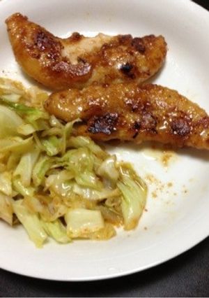 ささ身のにんにく醤油焼き-レシピのメイン写真