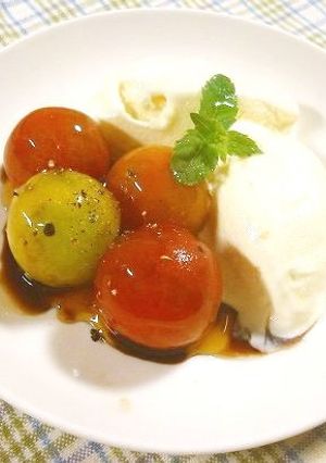 そのまんまミニトマトシャーベット-レシピのメイン写真