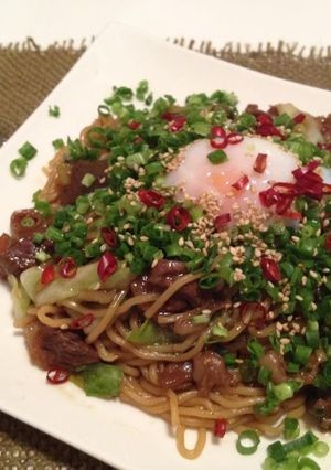 こってりトロトロぼっかけ焼きそば-レシピのメイン写真