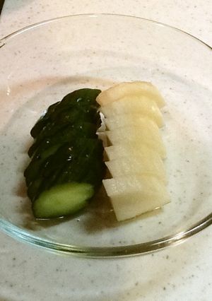 常備菜・お漬け物・今回はお大根ときゅうり-レシピのメイン写真