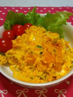 煮物リメイク☆かぼちゃサラダ♪♪-レシピのメイン写真