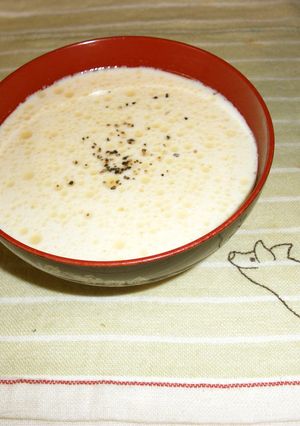 簡単！豆乳の冷製スープ-レシピのメイン写真