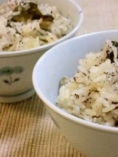 じゃことワカメの炊き込みご飯-レシピのメイン写真