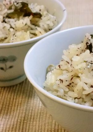 じゃことワカメの炊き込みご飯-レシピのメイン写真