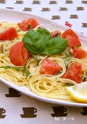 トマトとバジル♡夏のパスタ-レシピのメイン写真