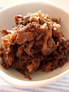 フライパンで簡単煮♪牛肉のしぐれ煮-レシピのメイン写真