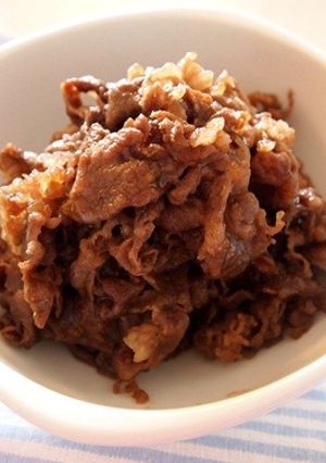 フライパンで簡単煮♪牛肉のしぐれ煮-レシピのメイン写真