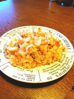かにかま黒酢チャーハン-レシピのメイン写真