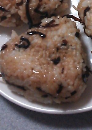 絶品☆昆布の焼おにぎり☆-レシピのメイン写真