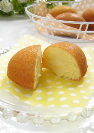 カスタードケーキ-レシピのメイン写真