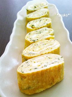 *ポン酢とディル風味の卵焼き*-レシピのメイン写真