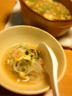 インスタントで簡単!中華こんにゃくスープ-レシピのメイン写真