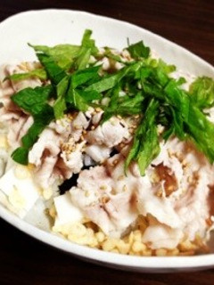 簡単撃ウマ豚シャブ丼-レシピのメイン写真