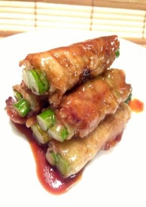 アスパラ豚バラ巻き♪お弁当.BBQ-レシピのメイン写真