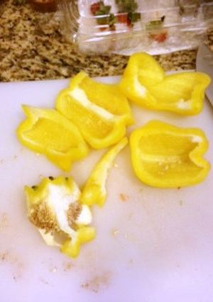 ☆パプリカのエコで超簡単な切り方☆-レシピのメイン写真
