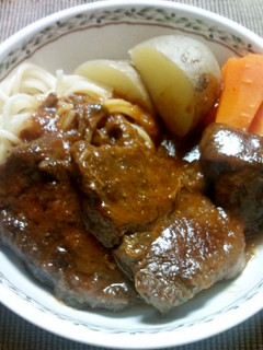 牛すね肉の赤ワイン煮込み-レシピのメイン写真