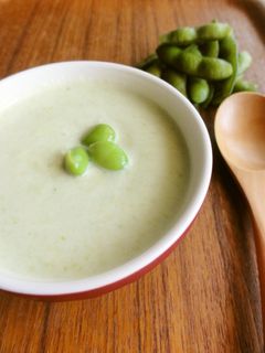 優しい味♪枝豆のポタージュ-レシピのメイン写真