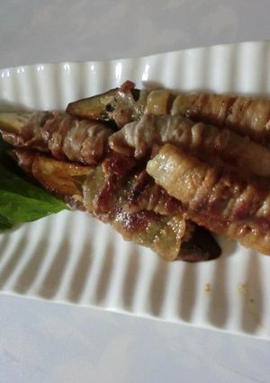 なすの紫蘇豚巻き-レシピのメイン写真