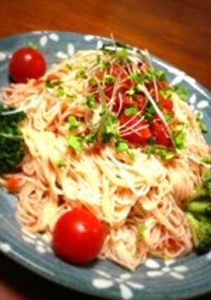 トマソーメン-レシピのメイン写真