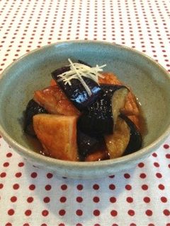 茄子と野菜揚げの煮物-レシピのメイン写真
