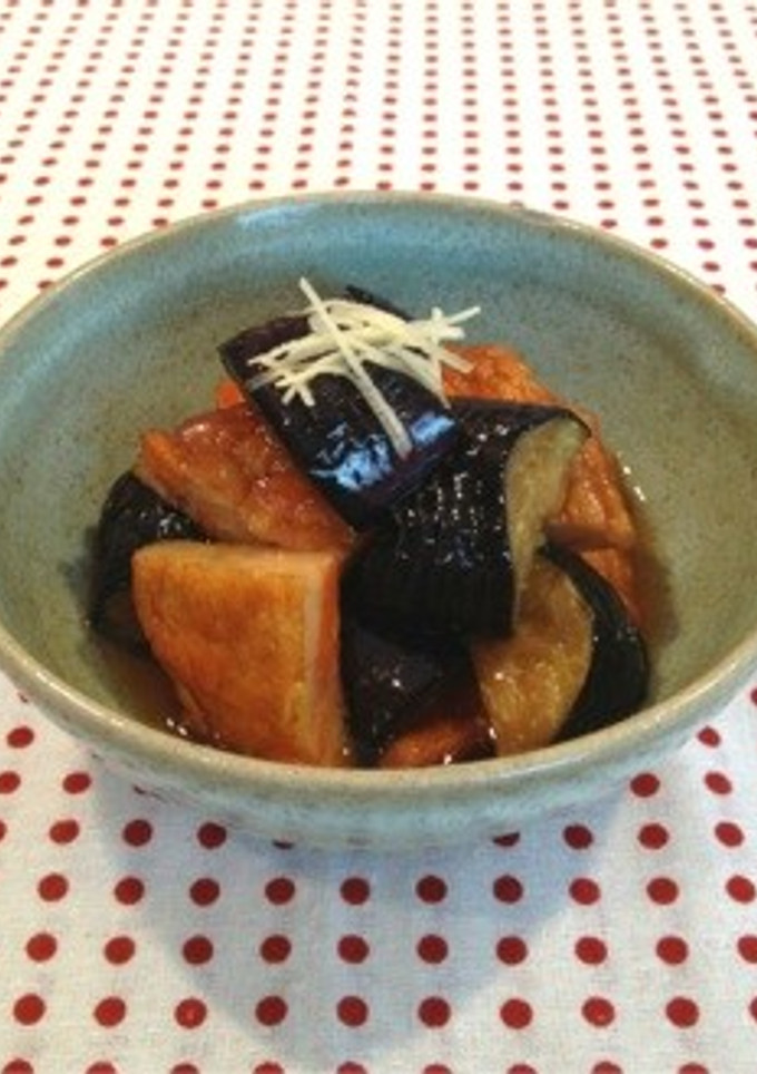 茄子と野菜揚げの煮物-レシピのメイン写真