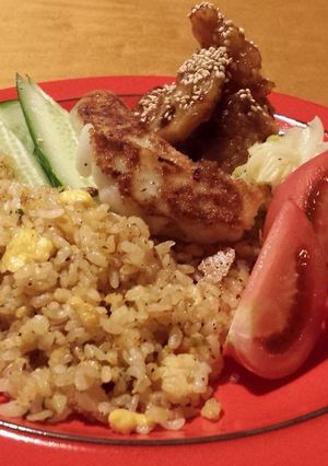 冷凍食品をアレンジした中華プレート-レシピのメイン写真
