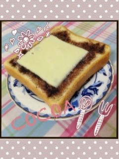余った粉末ココアで♪ココアトースト-レシピのメイン写真