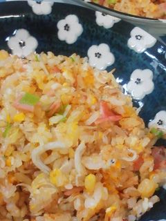 ネギとしらすのチャーハン◎-レシピのメイン写真