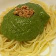 生ピーマンのジェノベーゼ風パスタ