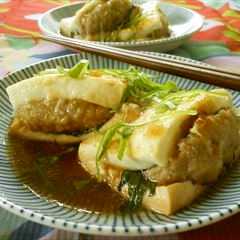 รูปของ 簡単＊豆腐のひき肉はさみ煮
