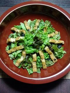 白焼き鰻のチョレギ風サラダ-レシピのメイン写真
