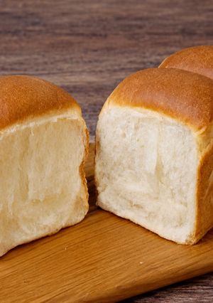 もっちりふわふわ湯種食パン-レシピのメイン写真