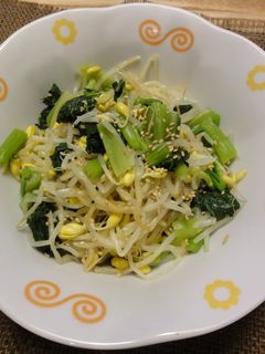 金ごま豆もやしナムル-レシピのメイン写真