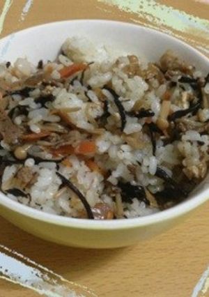 めちゃうま♪簡単♪ひじきご飯-レシピのメイン写真