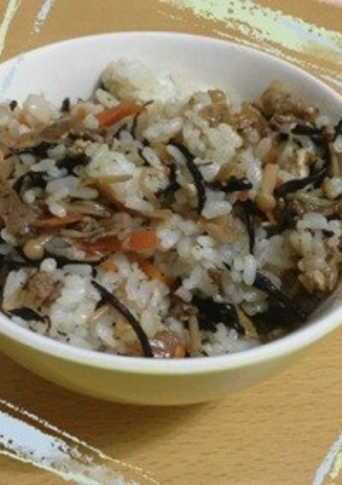 めちゃうま♪簡単♪ひじきご飯-レシピのメイン写真