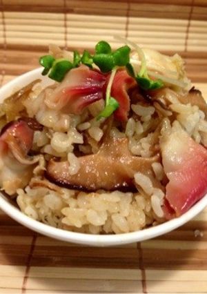 ホッキ貝の混ぜ込みご飯-レシピのメイン写真