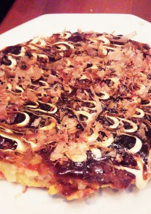 ふわっカリッ豆腐入りお好み焼き-レシピのメイン写真