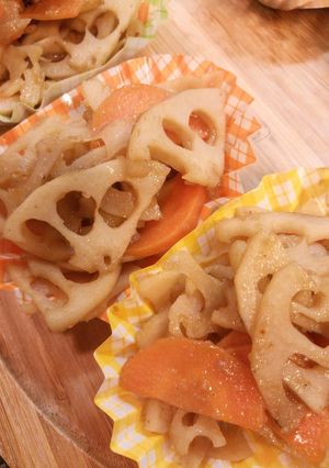 お弁当に♡焼肉のたれでレンコンきんぴら-レシピのメイン写真