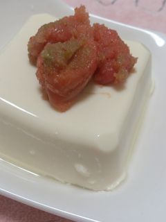 ゆず明太の冷奴-レシピのメイン写真