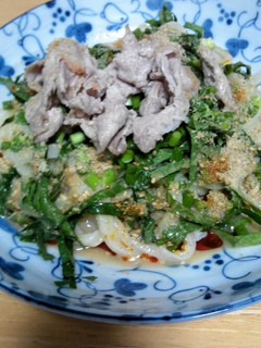 簡単♪豚しゃぶ冷うどん-レシピのメイン写真