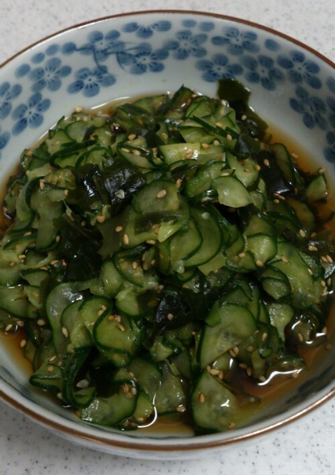 きゅうりとわかめの酢の物-レシピのメイン写真