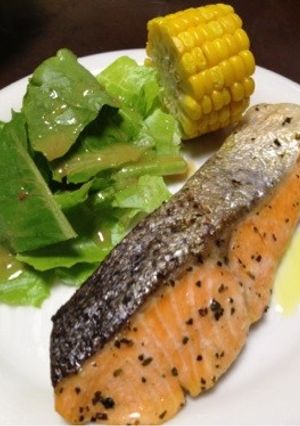 トースターで生鮭のハーブグリル-レシピのメイン写真