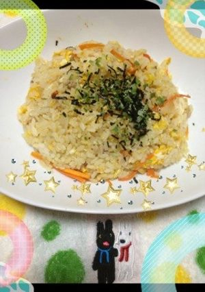 育ち盛りにボリュームチャーハン♥-レシピのメイン写真