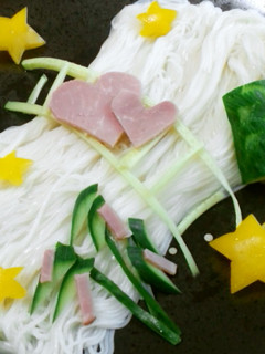 七夕に☆天の川そうめん-レシピのメイン写真