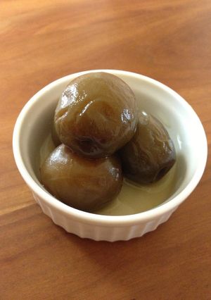 梅 砂糖煮-レシピのメイン写真