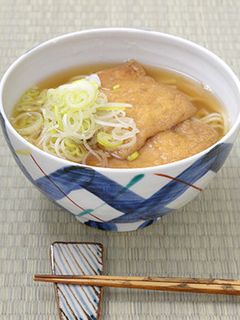 きつねうどん・油揚げのおあげ作り-レシピのメイン写真